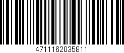 Código de barras (EAN, GTIN, SKU, ISBN): '4711162035811'