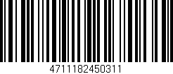 Código de barras (EAN, GTIN, SKU, ISBN): '4711182450311'