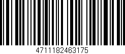 Código de barras (EAN, GTIN, SKU, ISBN): '4711182463175'