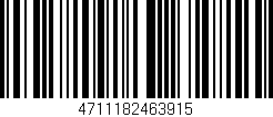 Código de barras (EAN, GTIN, SKU, ISBN): '4711182463915'