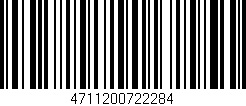Código de barras (EAN, GTIN, SKU, ISBN): '4711200722284'