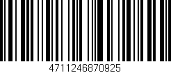 Código de barras (EAN, GTIN, SKU, ISBN): '4711246870925'