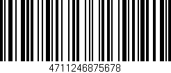Código de barras (EAN, GTIN, SKU, ISBN): '4711246875678'