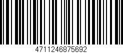 Código de barras (EAN, GTIN, SKU, ISBN): '4711246875692'