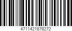 Código de barras (EAN, GTIN, SKU, ISBN): '4711421878272'