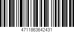 Código de barras (EAN, GTIN, SKU, ISBN): '4711863642431'