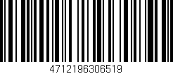 Código de barras (EAN, GTIN, SKU, ISBN): '4712196306519'