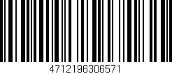 Código de barras (EAN, GTIN, SKU, ISBN): '4712196306571'