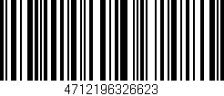 Código de barras (EAN, GTIN, SKU, ISBN): '4712196326623'