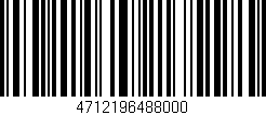Código de barras (EAN, GTIN, SKU, ISBN): '4712196488000'