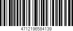 Código de barras (EAN, GTIN, SKU, ISBN): '4712196584139'