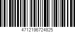 Código de barras (EAN, GTIN, SKU, ISBN): '4712196724825'