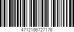 Código de barras (EAN, GTIN, SKU, ISBN): '4712196727178'