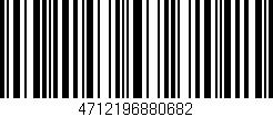 Código de barras (EAN, GTIN, SKU, ISBN): '4712196880682'