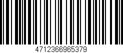 Código de barras (EAN, GTIN, SKU, ISBN): '4712366965379'