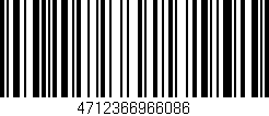 Código de barras (EAN, GTIN, SKU, ISBN): '4712366966086'