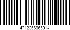 Código de barras (EAN, GTIN, SKU, ISBN): '4712366966314'