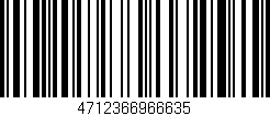 Código de barras (EAN, GTIN, SKU, ISBN): '4712366966635'