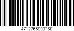 Código de barras (EAN, GTIN, SKU, ISBN): '4712765993768'