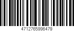 Código de barras (EAN, GTIN, SKU, ISBN): '4712765996479'