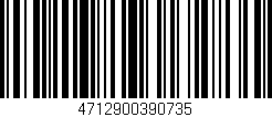Código de barras (EAN, GTIN, SKU, ISBN): '4712900390735'