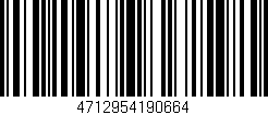 Código de barras (EAN, GTIN, SKU, ISBN): '4712954190664'