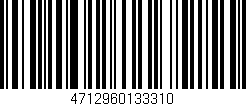 Código de barras (EAN, GTIN, SKU, ISBN): '4712960133310'