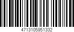 Código de barras (EAN, GTIN, SKU, ISBN): '4713105951332'