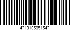 Código de barras (EAN, GTIN, SKU, ISBN): '4713105951547'