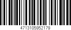 Código de barras (EAN, GTIN, SKU, ISBN): '4713105952179'
