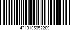 Código de barras (EAN, GTIN, SKU, ISBN): '4713105952209'