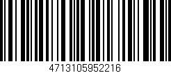 Código de barras (EAN, GTIN, SKU, ISBN): '4713105952216'