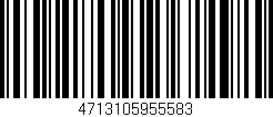 Código de barras (EAN, GTIN, SKU, ISBN): '4713105955583'