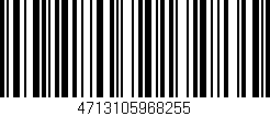 Código de barras (EAN, GTIN, SKU, ISBN): '4713105968255'