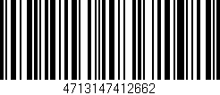 Código de barras (EAN, GTIN, SKU, ISBN): '4713147412662'