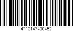Código de barras (EAN, GTIN, SKU, ISBN): '4713147488452'