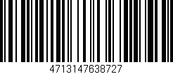 Código de barras (EAN, GTIN, SKU, ISBN): '4713147638727'