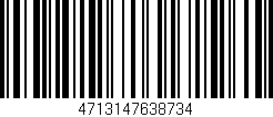 Código de barras (EAN, GTIN, SKU, ISBN): '4713147638734'