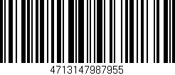 Código de barras (EAN, GTIN, SKU, ISBN): '4713147987955'