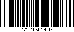 Código de barras (EAN, GTIN, SKU, ISBN): '4713195016997'