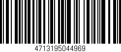 Código de barras (EAN, GTIN, SKU, ISBN): '4713195044969'
