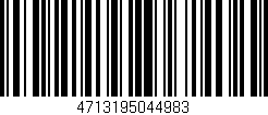 Código de barras (EAN, GTIN, SKU, ISBN): '4713195044983'