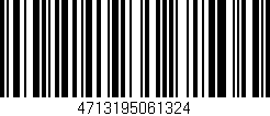 Código de barras (EAN, GTIN, SKU, ISBN): '4713195061324'