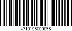 Código de barras (EAN, GTIN, SKU, ISBN): '4713195800855'
