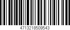 Código de barras (EAN, GTIN, SKU, ISBN): '4713218509543'