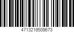 Código de barras (EAN, GTIN, SKU, ISBN): '4713218509673'