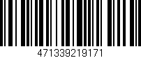 Código de barras (EAN, GTIN, SKU, ISBN): '471339219171'