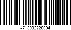 Código de barras (EAN, GTIN, SKU, ISBN): '4713392228834'