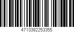 Código de barras (EAN, GTIN, SKU, ISBN): '4713392253355'