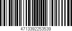 Código de barras (EAN, GTIN, SKU, ISBN): '4713392253539'